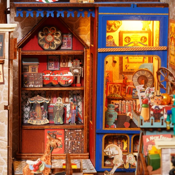 Treasure Toy Shop DIY Book Nook